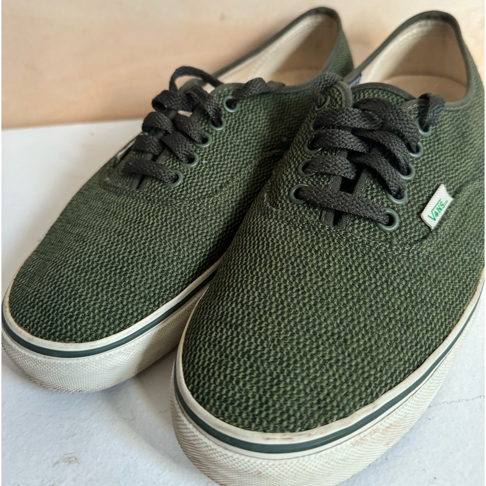 Vans Vault Authentic Messenger LX Green Men's 10 Excellent Condition